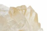 Wide Plate Of Quartz Crystals #225174-5